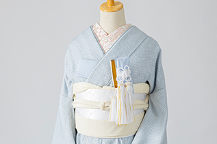 ブルーグレー掛下